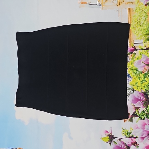 BCBGMaxazria Simone Elegant Black Mini Skirt‎ XS - Picture 5 of 6